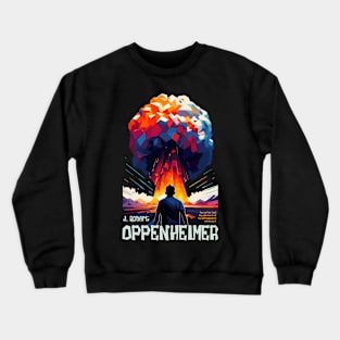 J Robert Oppenheimer wpap Crewneck Sweatshirt